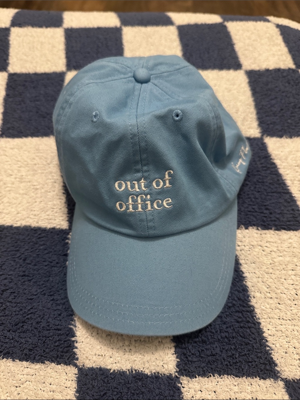 Kenny Flowers Out of Office Light Blue Baseball Cap